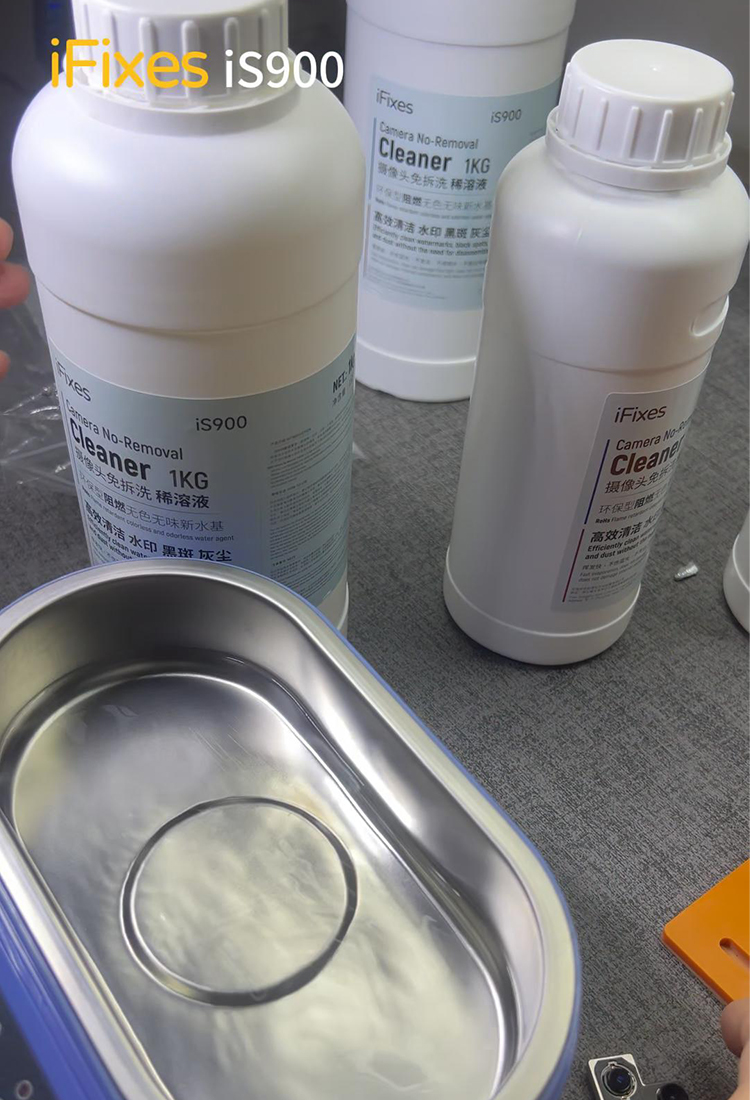 iS900 Camer no-removal cleaner Operating instructions and precautions